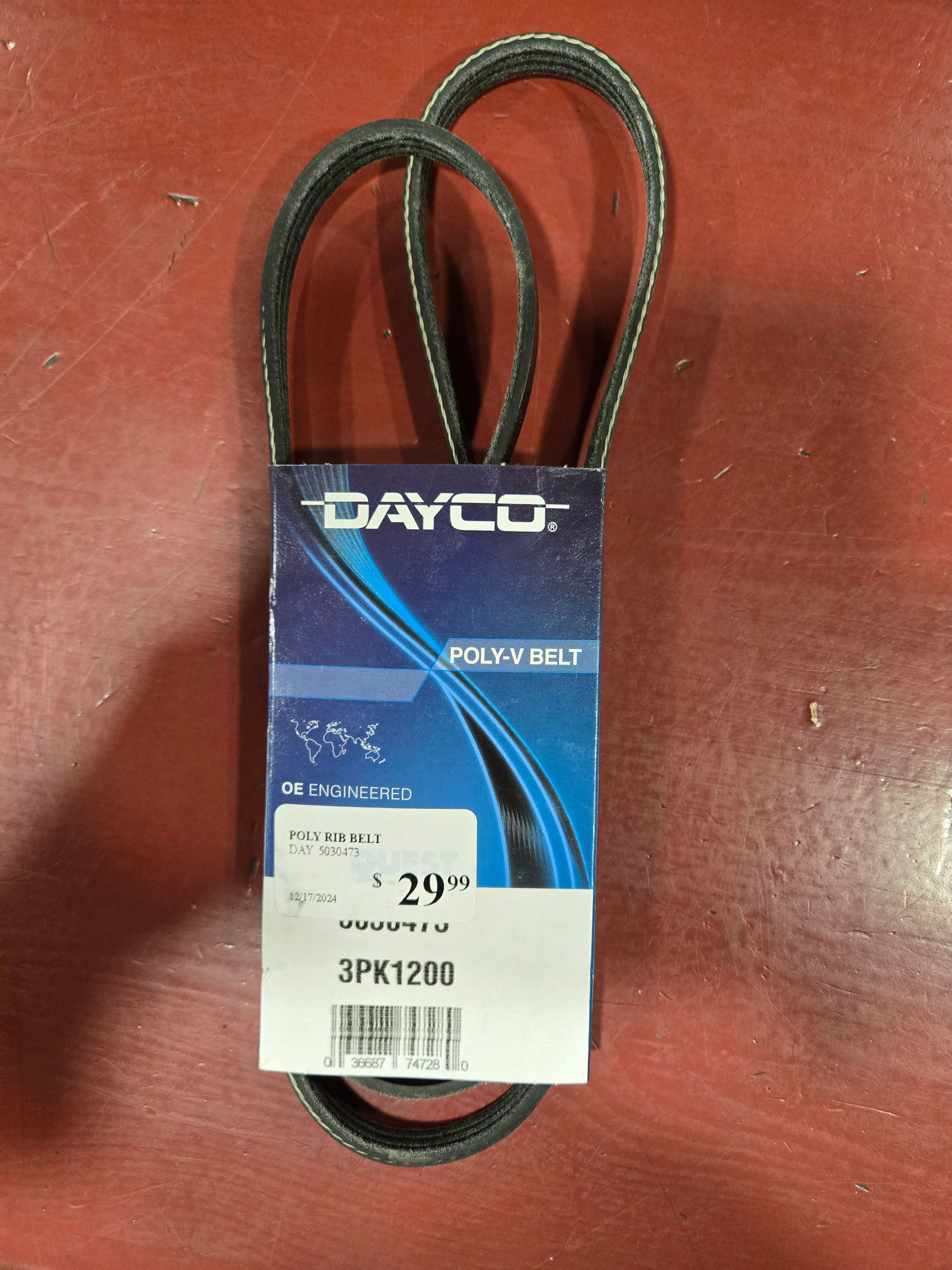 DAYCO 5030473 POLY RIB BELT 