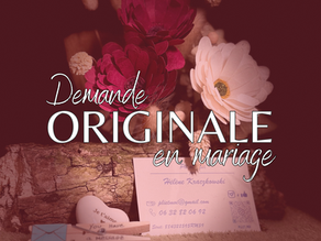 Demande en Mariage originale