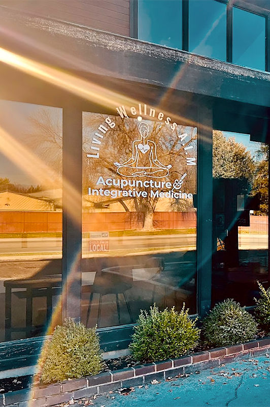 Living Wellness Front Windows
