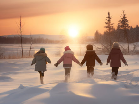 De wintermaand januari
