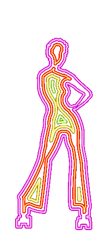 Dancing Queen Love Sticker.gif