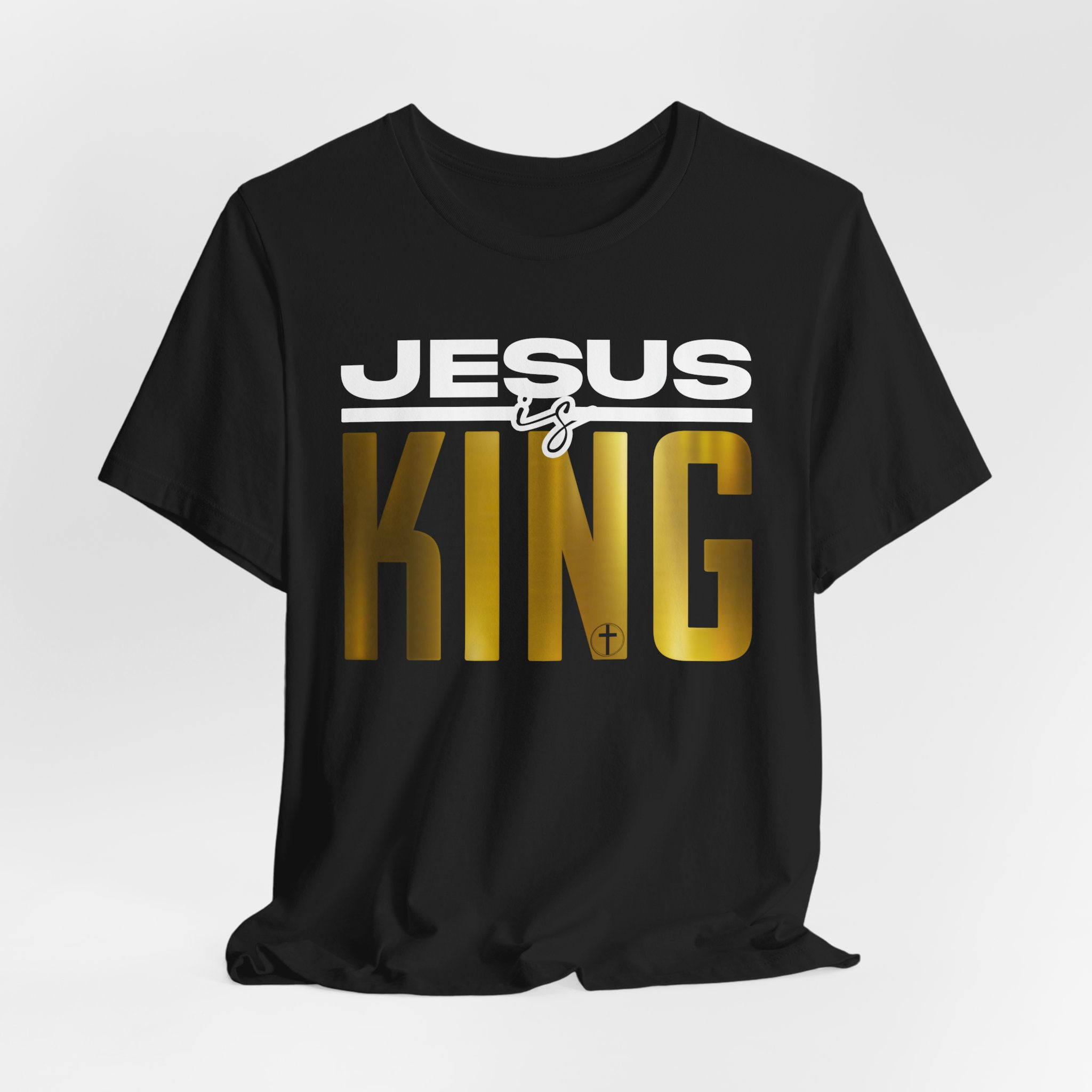 'Jesus is King' - Faith-Inspired Tee