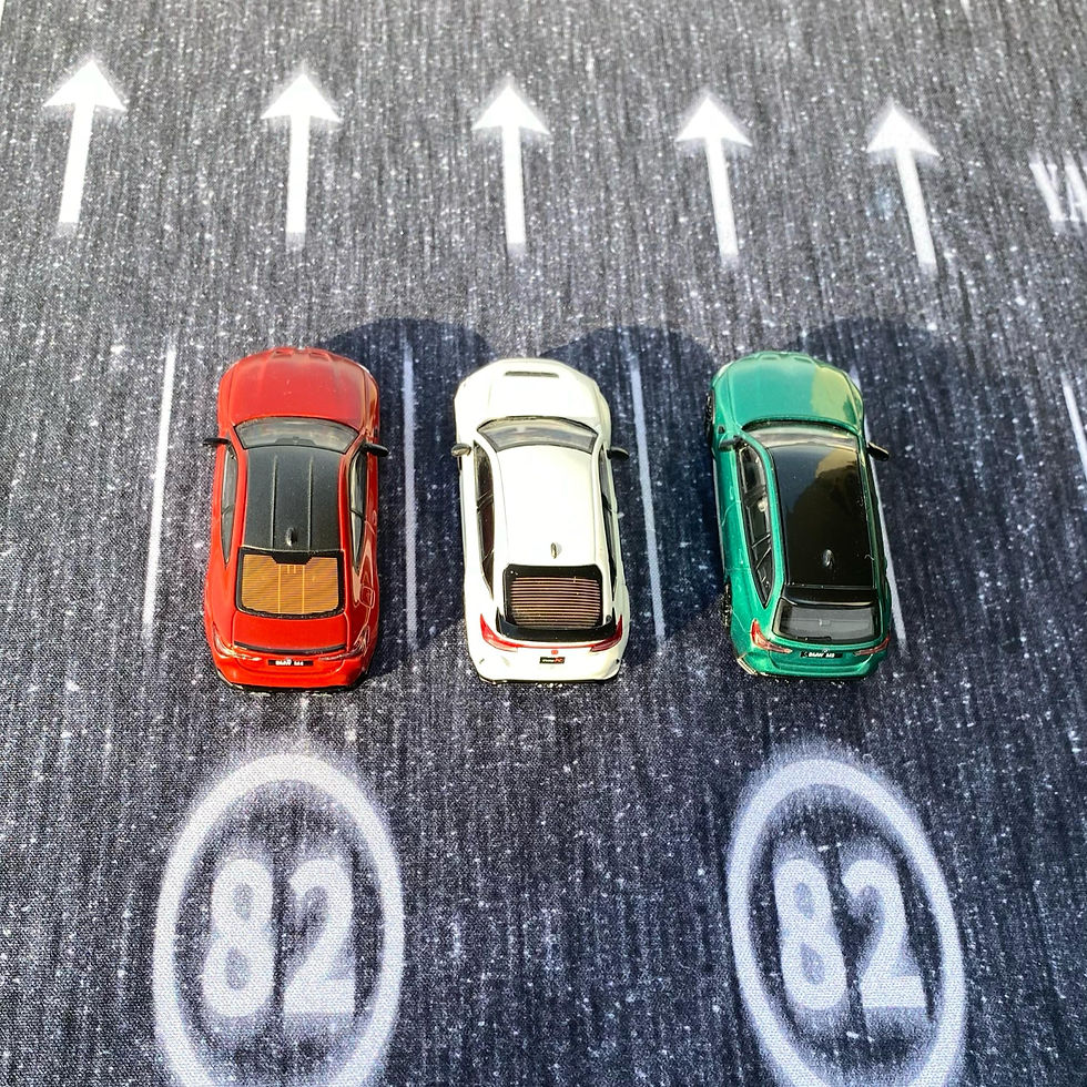 Küçük resim: hareket efektli otoyol diorama mousepad