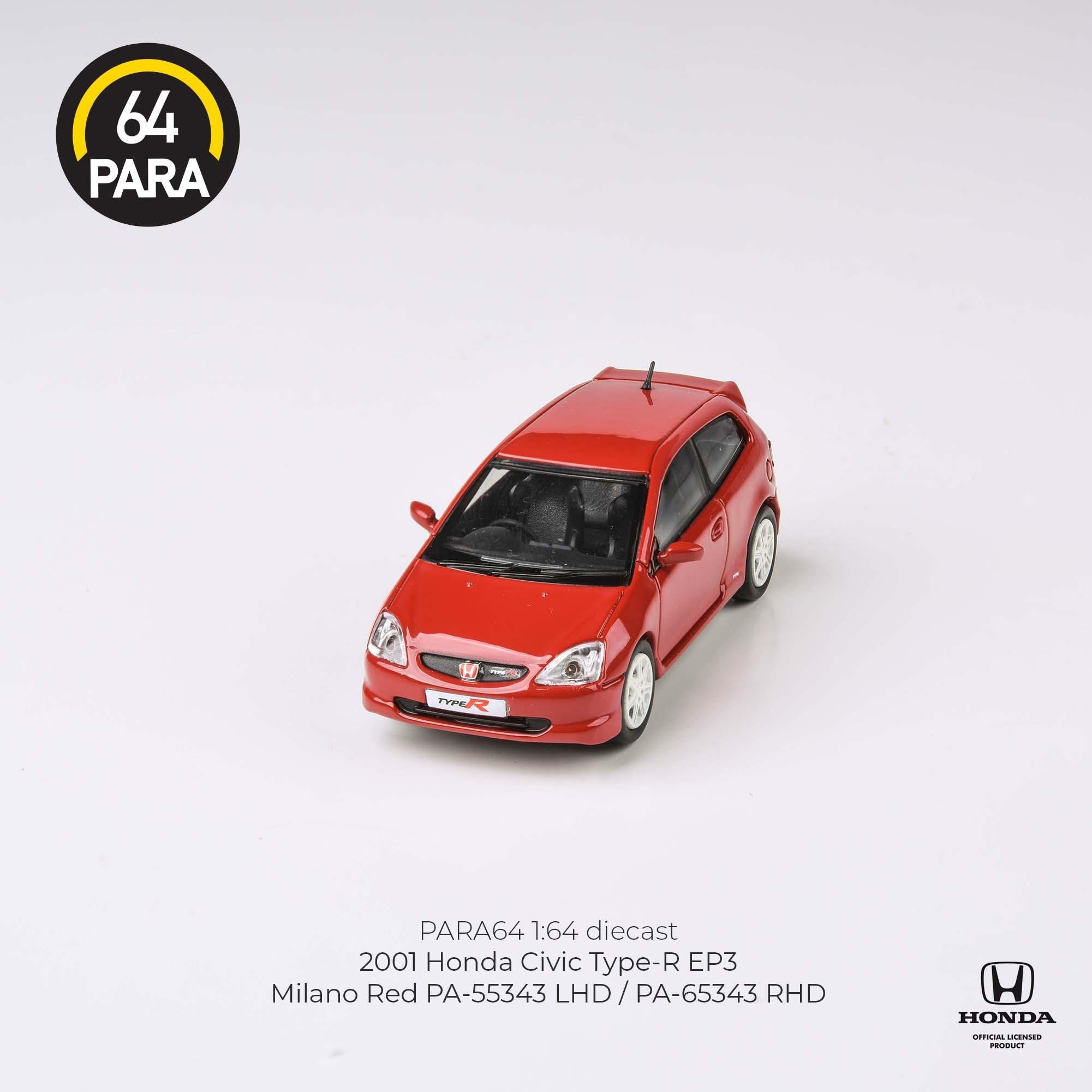 Para64 Honda 2001 Civic Type R EP3 Milano Red