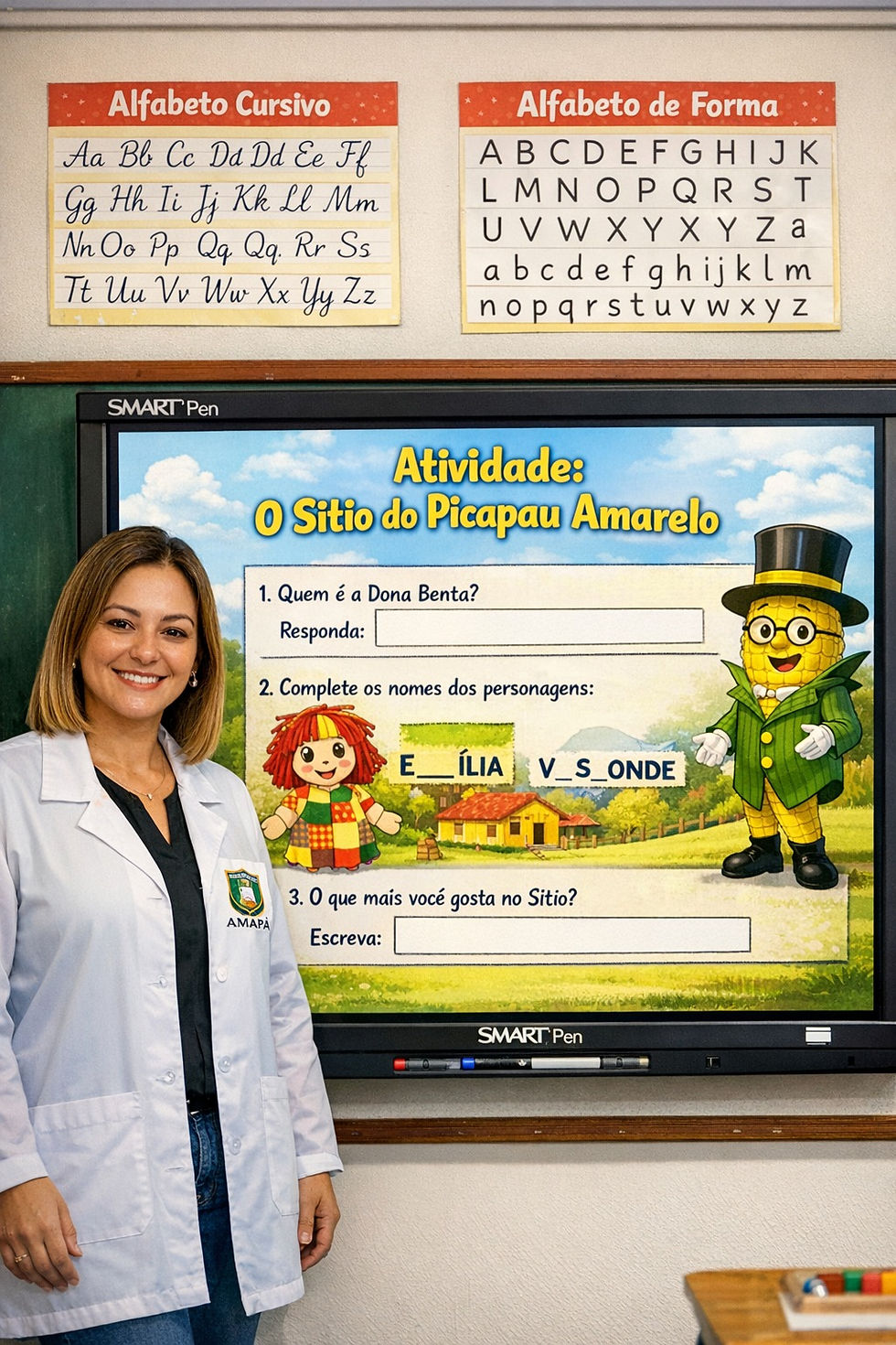 Sequências Didáticas e Inovação no Amapá com a Tela Interativa