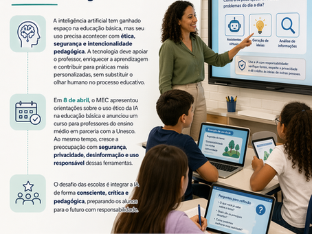 Inteligência artificial na educação básica