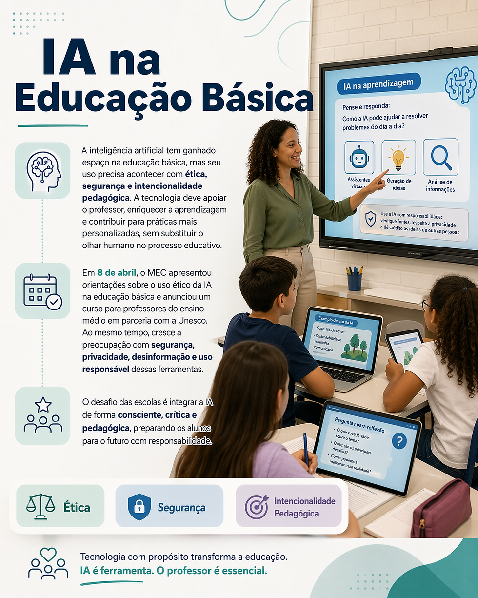 Inteligência artificial na educação básica
