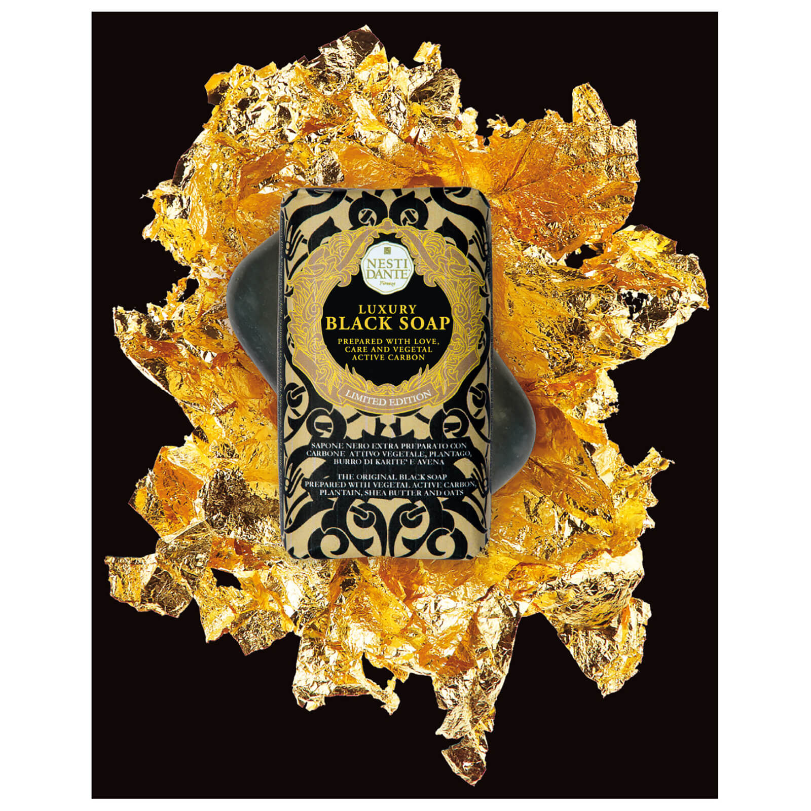 Nesti Dante Luxury Black Soap 250g