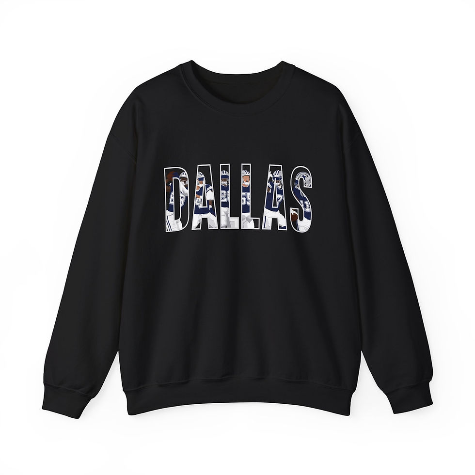 Thumbnail: Football Szn - Dallas Cowboys |  Unisex Crewneck Sweatshirt