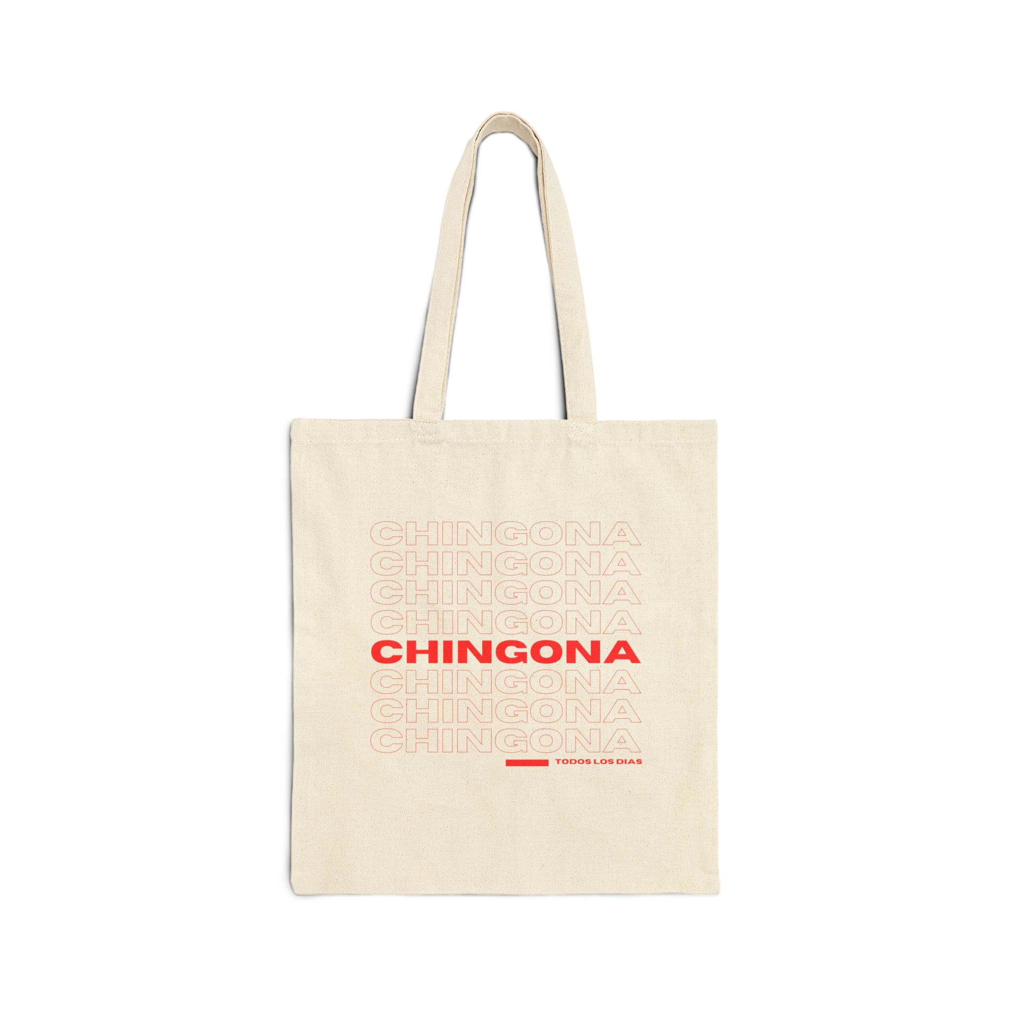 Chingona Tote Bag | Cotton Canvas Tote Bag