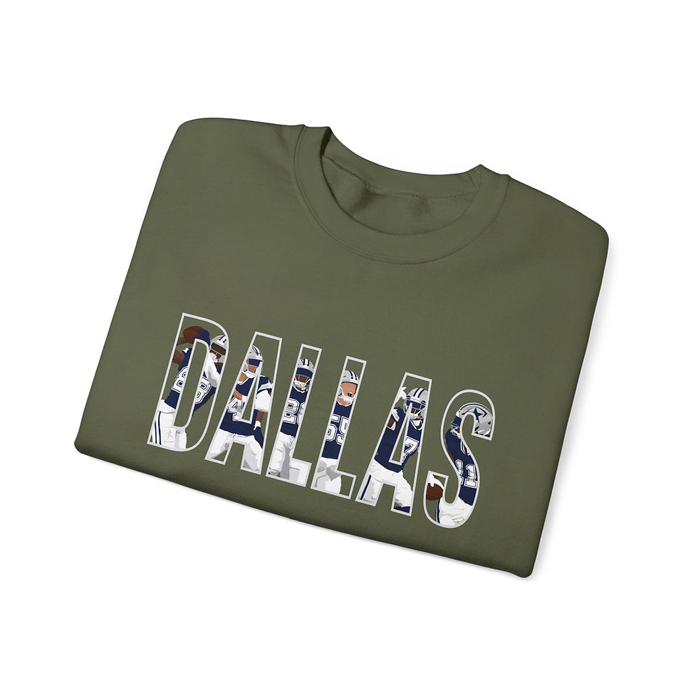 Thumbnail: Football Szn - Dallas Cowboys |  Unisex Crewneck Sweatshirt