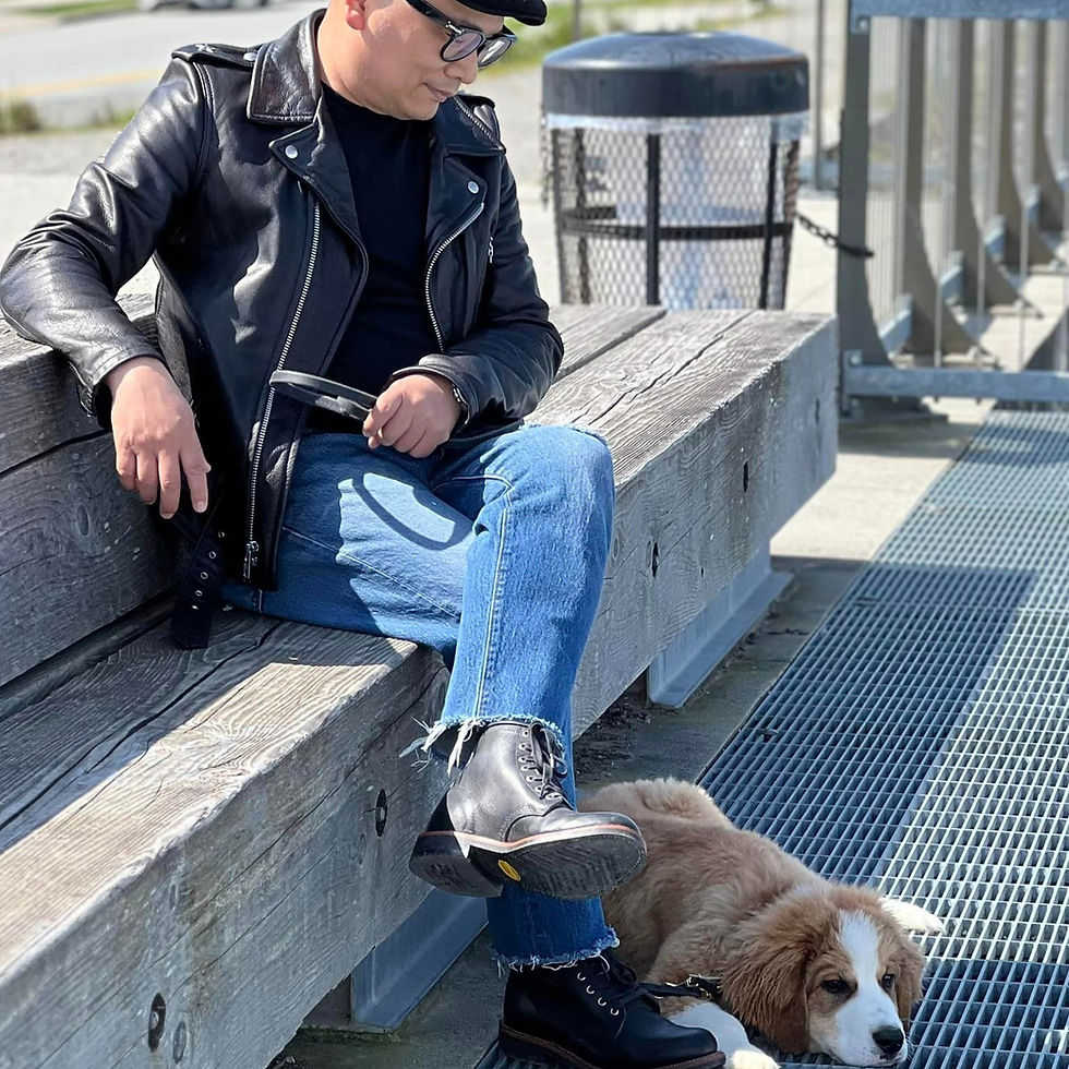Reactive dog board and train dog training with Vancouver dog trainer behaviourist Richard Chan