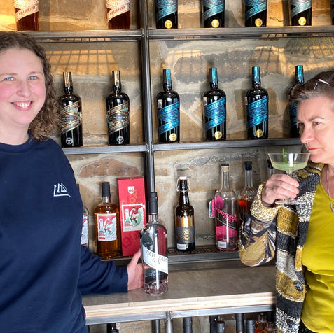 Welsh Minister Toast’s Dewi Sant at Welsh Wind Distillery