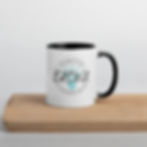 Thumbnail: Brown Scientific Color Double Logo Mug with Color Inside