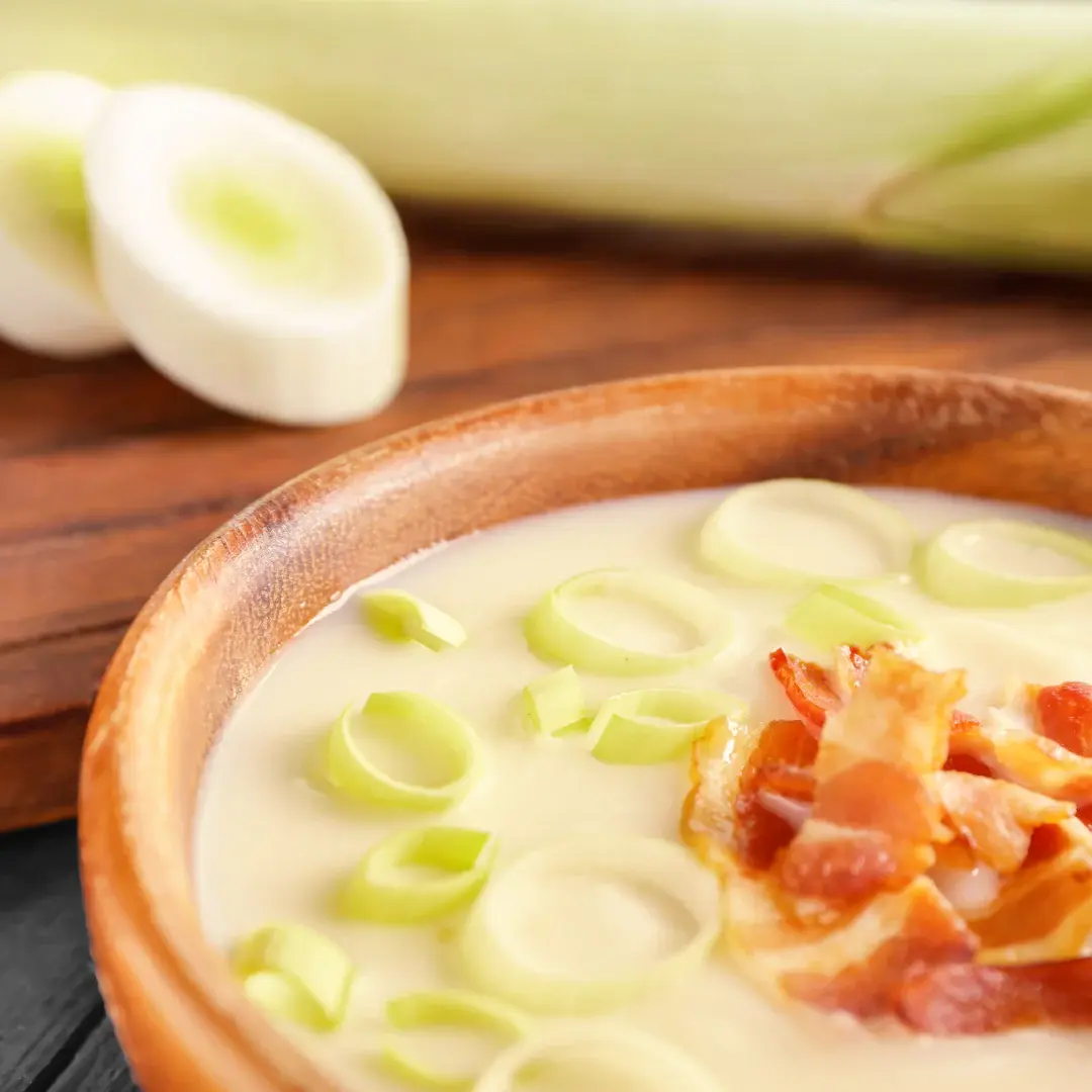 Potato leek with bacon soup 2 pk