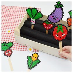 Potager en perles Hama