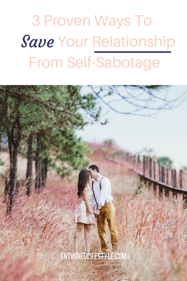 Do you find yourself self-sabotaging your happiness when it comes to relationships? More than likely you're doing this because you are putting all your energy into your relationship when you should be putting it into yourself. Seeking your self-worth from a partner is the quickest way to destroy a connection. Save your relationship with these 3 dating tips. #relationships #relationshipadvice #selfhelp