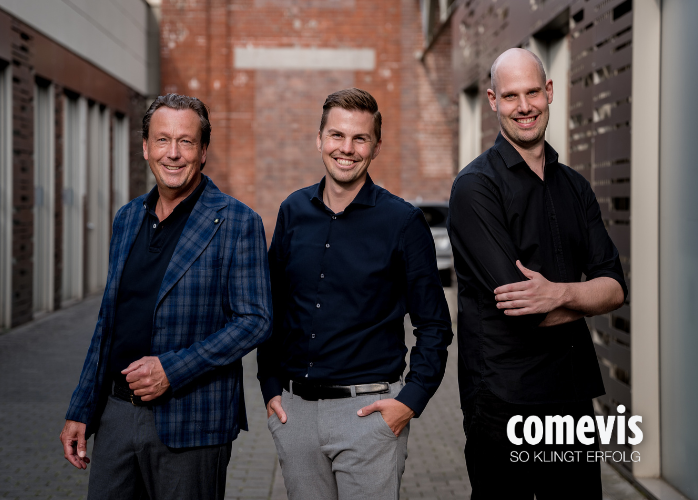 Teambild von Stephan Vincent Nölke, Patrick Claude Nölke und Alexander Thesing