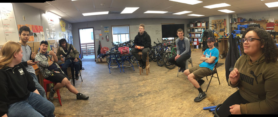 Steel Wheel Alleycat Youth Planning Committee - making moves!