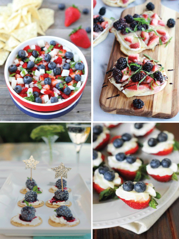 Easy & Festive 4th of July Appetizers