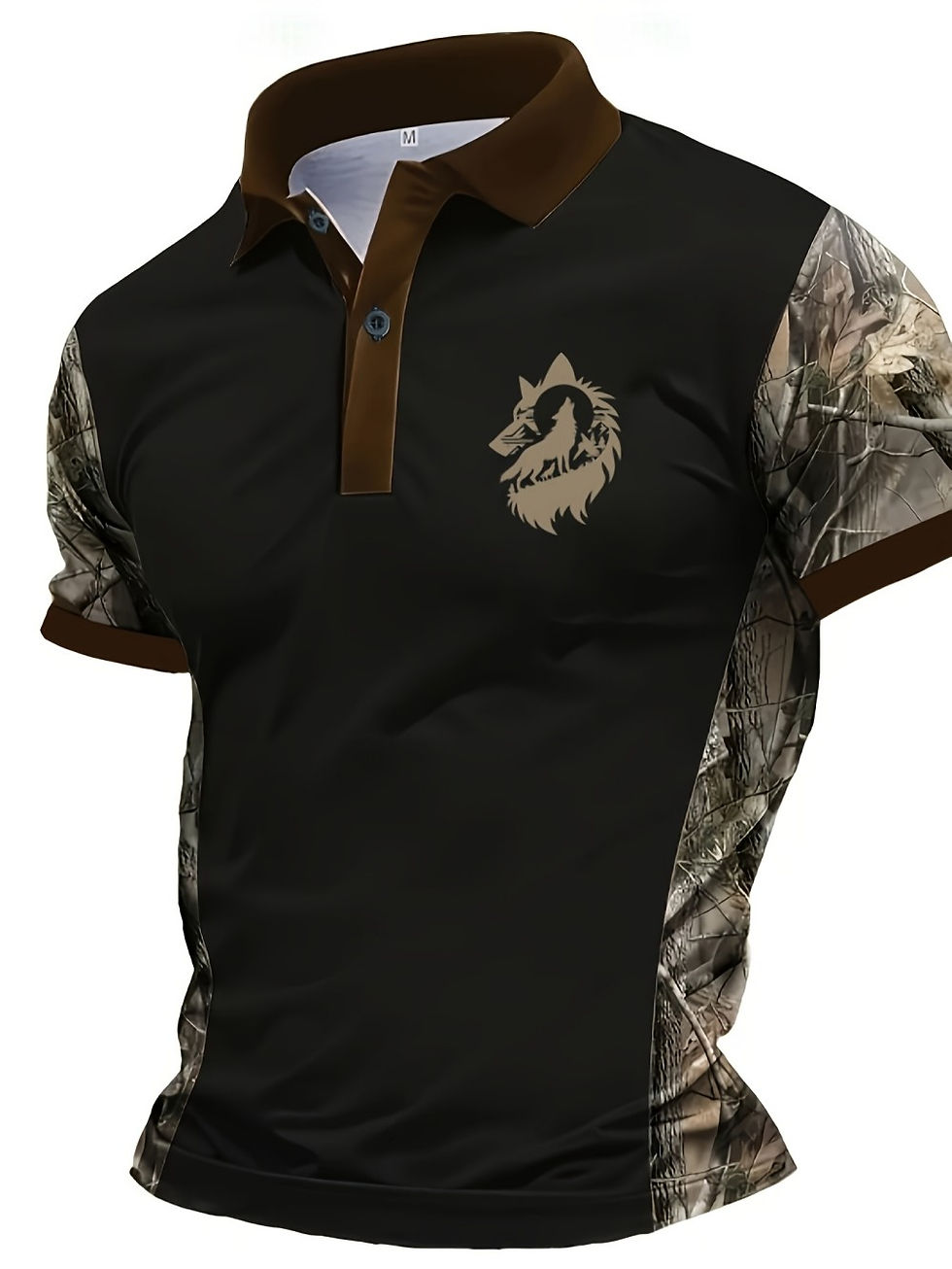 Miniatura: Camiseta polo masculina americana de verão