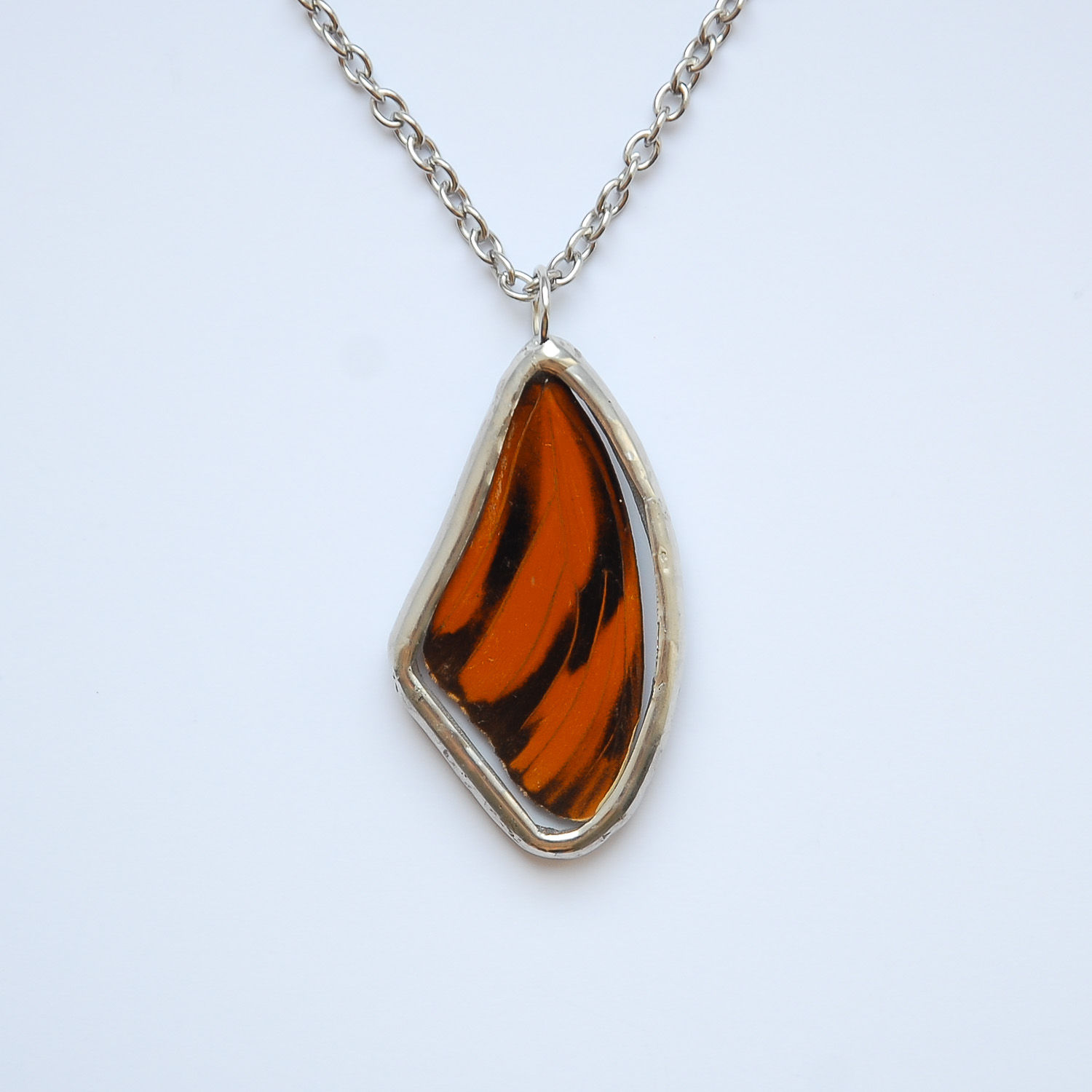 Butterfly wing necklace