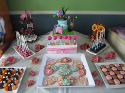 Table sucré de hiboux