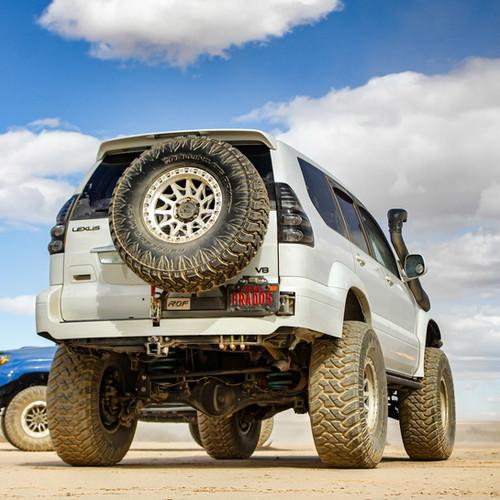 Bolt-On 02-09 Lexus GX470 Spare Tire Carrier Restless Off-Road'