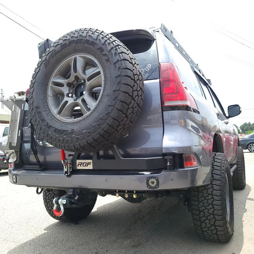 1423 Lexus GX460 Spare Tire Carrier Swing Out Restless OffRoad