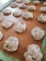 Blueberry Muffin Top Cookies