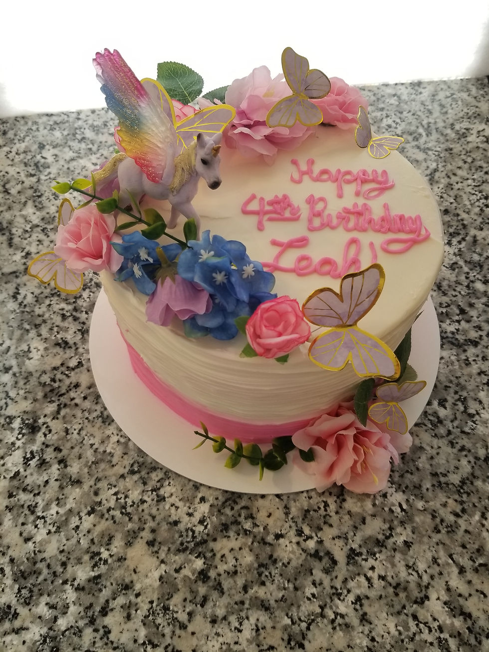 Unicorn and Butterflies