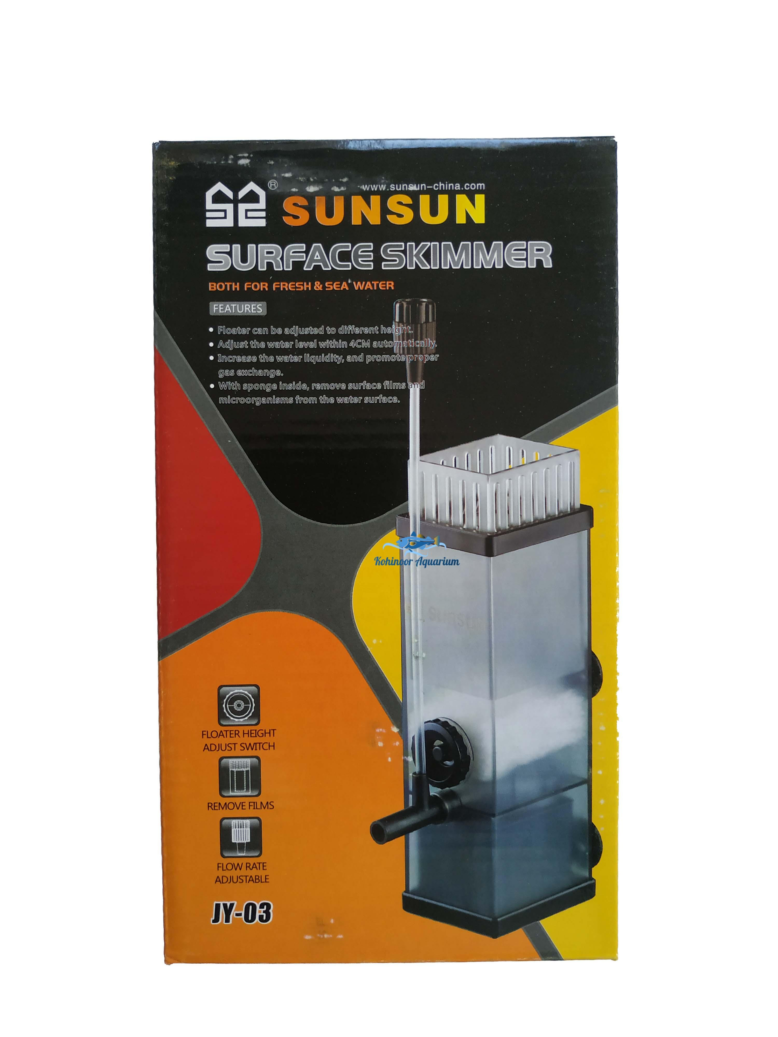 SUNSUN 5 Watt Aquarium Surface Skimmer For Planted Fish Tank JY-03