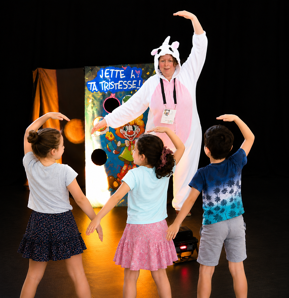 La danse pour chasser la colère.