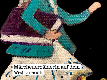 Märchenerzählerin am Meer