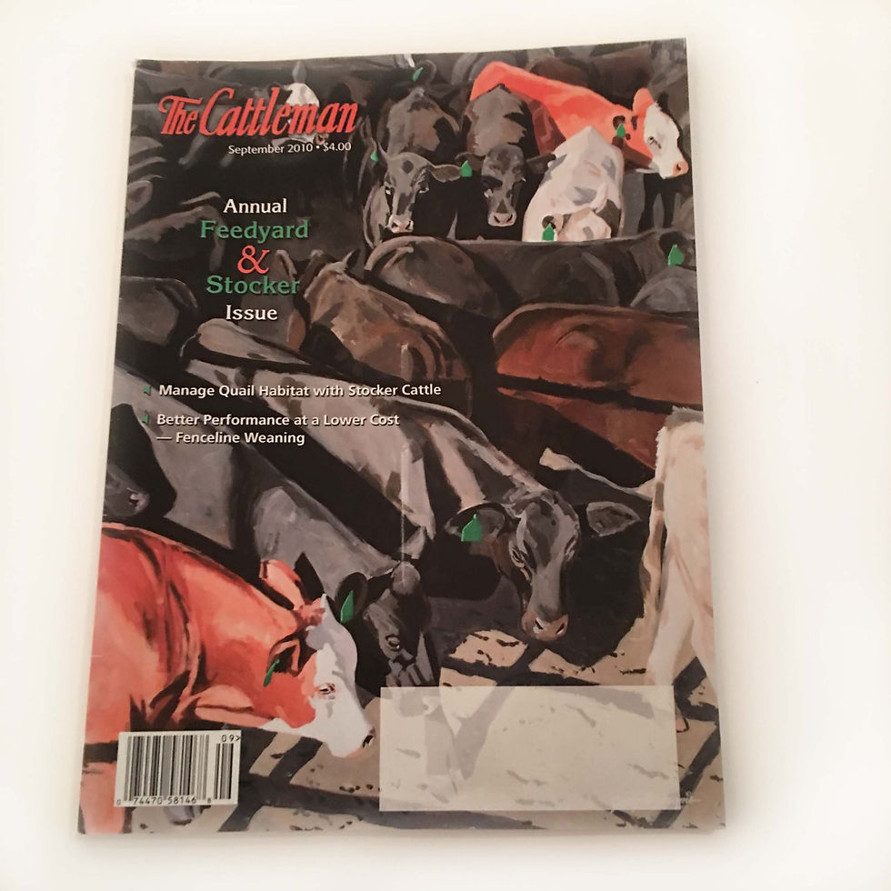 Thumbnail: SOLD Vertical Cowpen With Green Tags