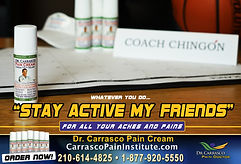 Larry Sands Pain Cream Graphic