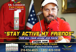 Larry Sands Stay Active Graphic