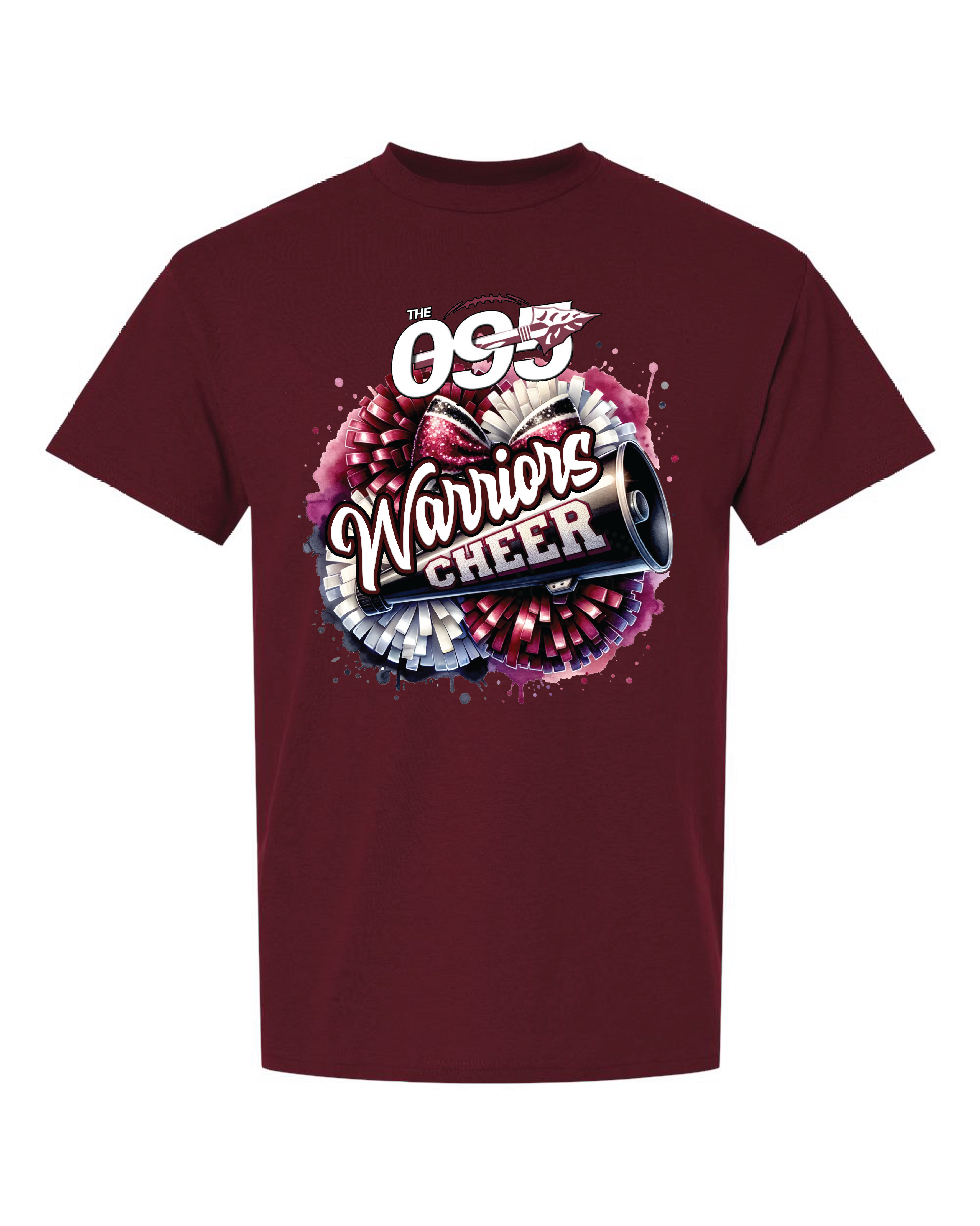 095 Warriors Cheer Youth T-Shirt