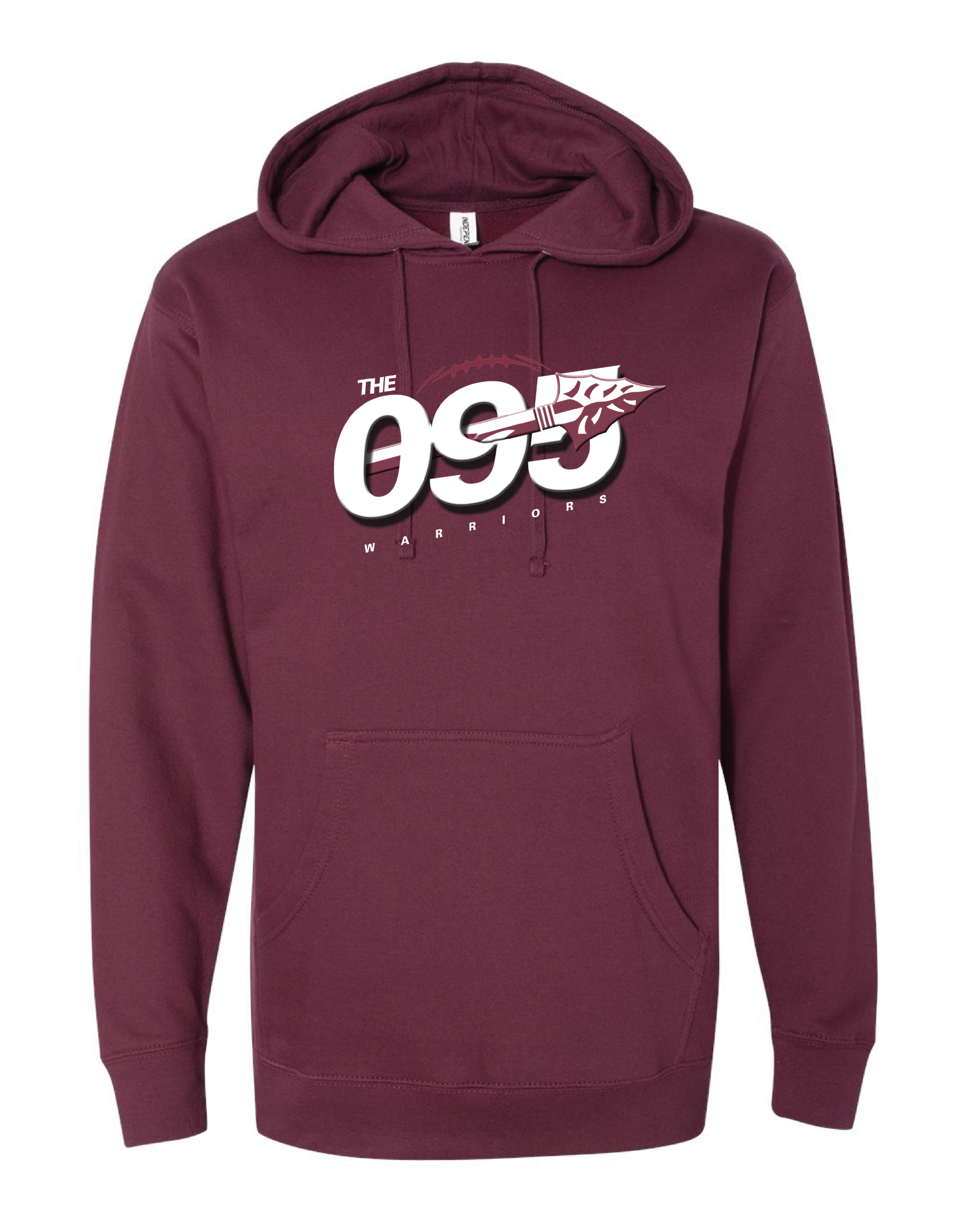 The 095 Warriors Adult Hoodie