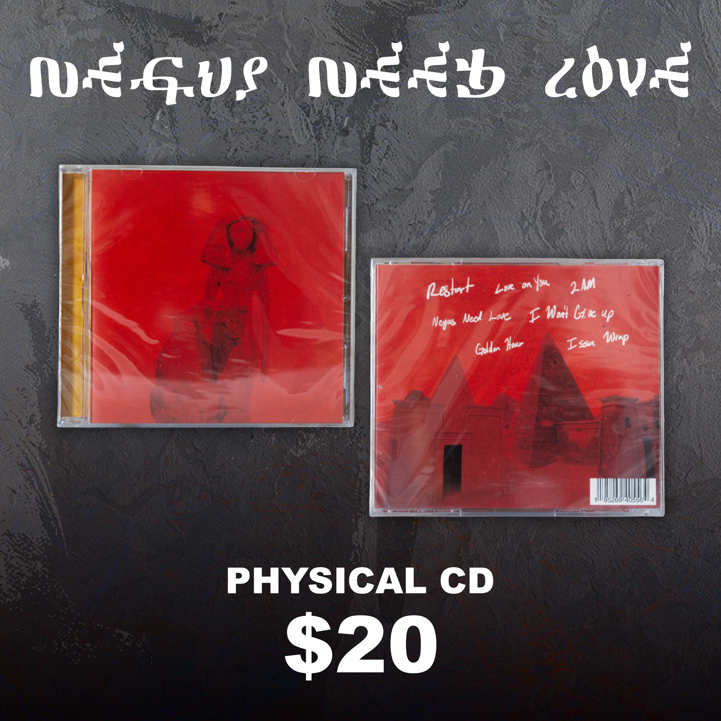 Floyd Miles - Negus Need Love (PHYSICAL CD)