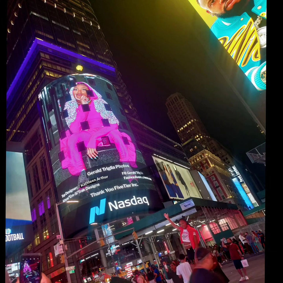 Fashion 4 U was figured in Time Square on Saturday August 5th wonderful birthday present.