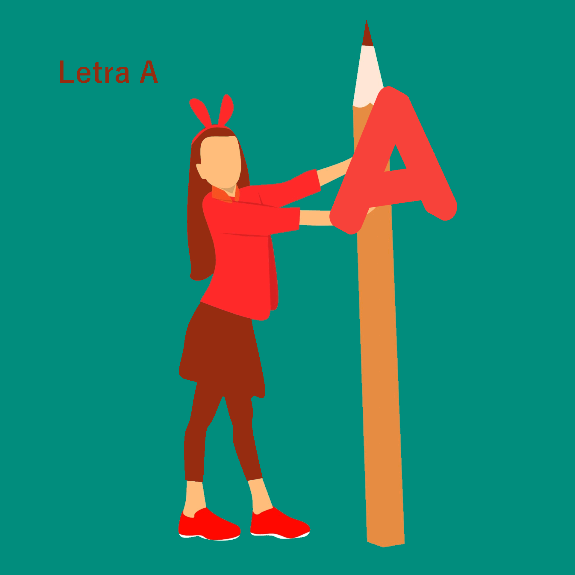 Letra A_Ficha pictográfica