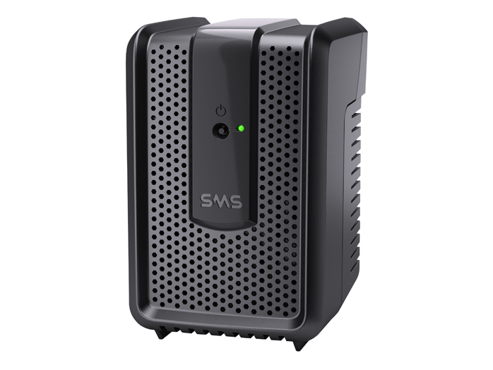 No-break SMS, preto com luz verde