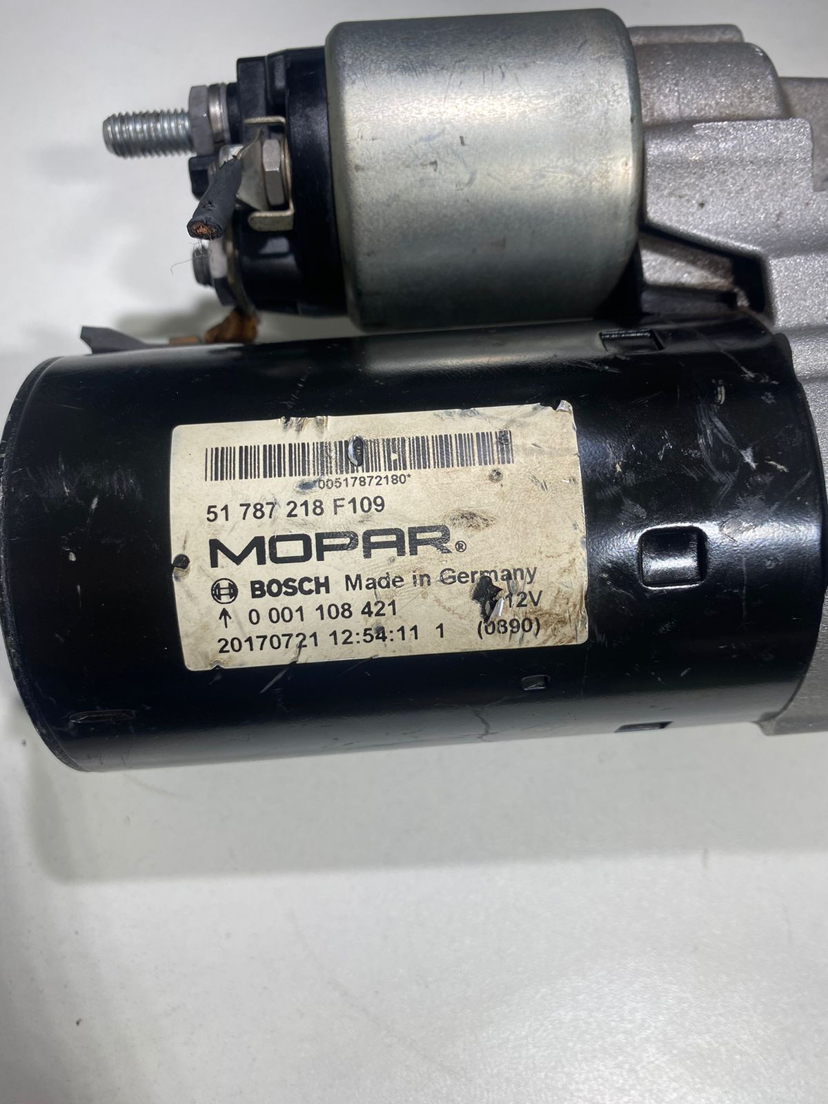 Motor de Arranque - Toro, Compass - Bosch - 12V