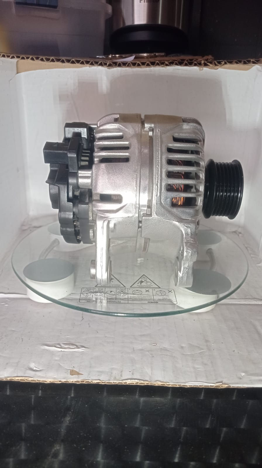 Miniatura: Alternador VW - Gol, Fox, Polo, Golf, Parati - Bosch - 90AM