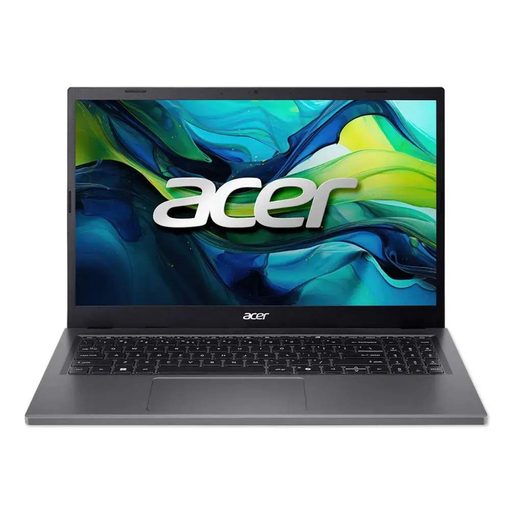 Laptop Acer com tela ligada