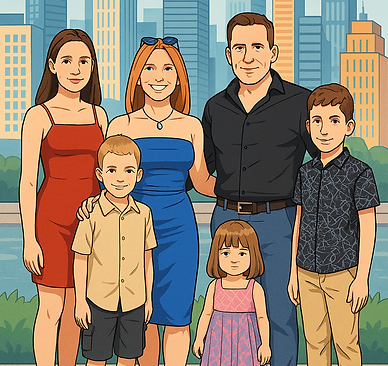 Me family which inspires and motivates me to grow every day