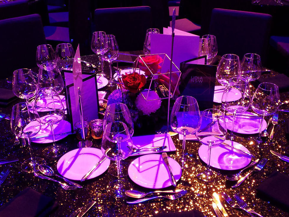 Black Sequin Table Cloth