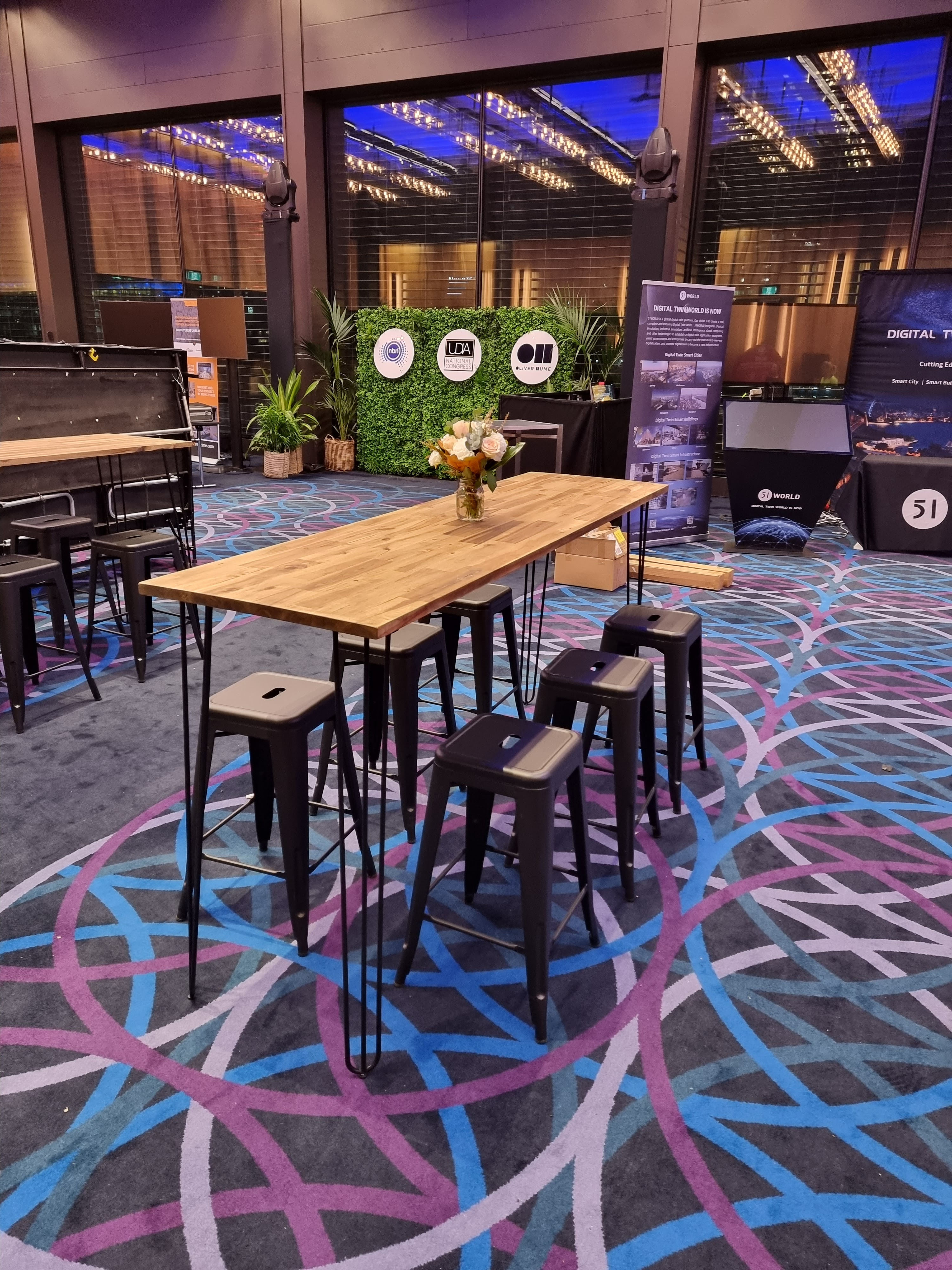 Bar Stool - Black Tolix