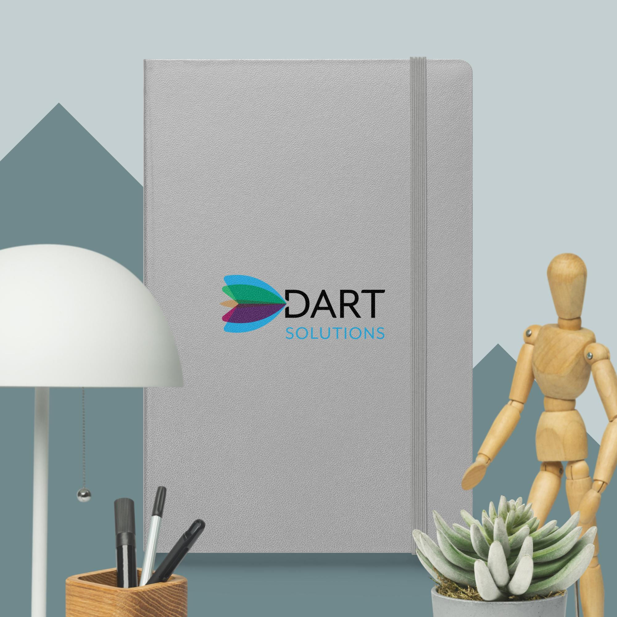 Hardcover bound notebook